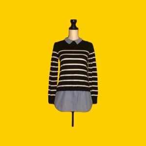 ALLEGRA GOLD long sleeve sweater shirt